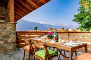 Green Chalet Scalotta - Wonderful Terrace Lake and Mounts View with Spa